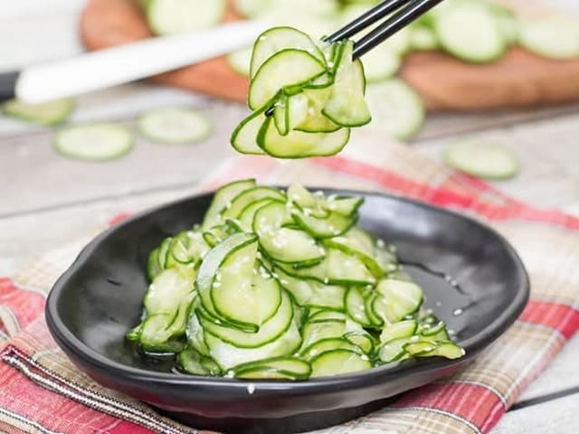 Cucumber Salad Gunkan.